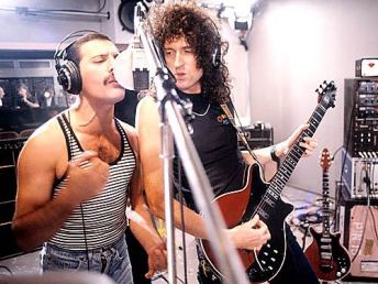Brian May e Freddie Mercury